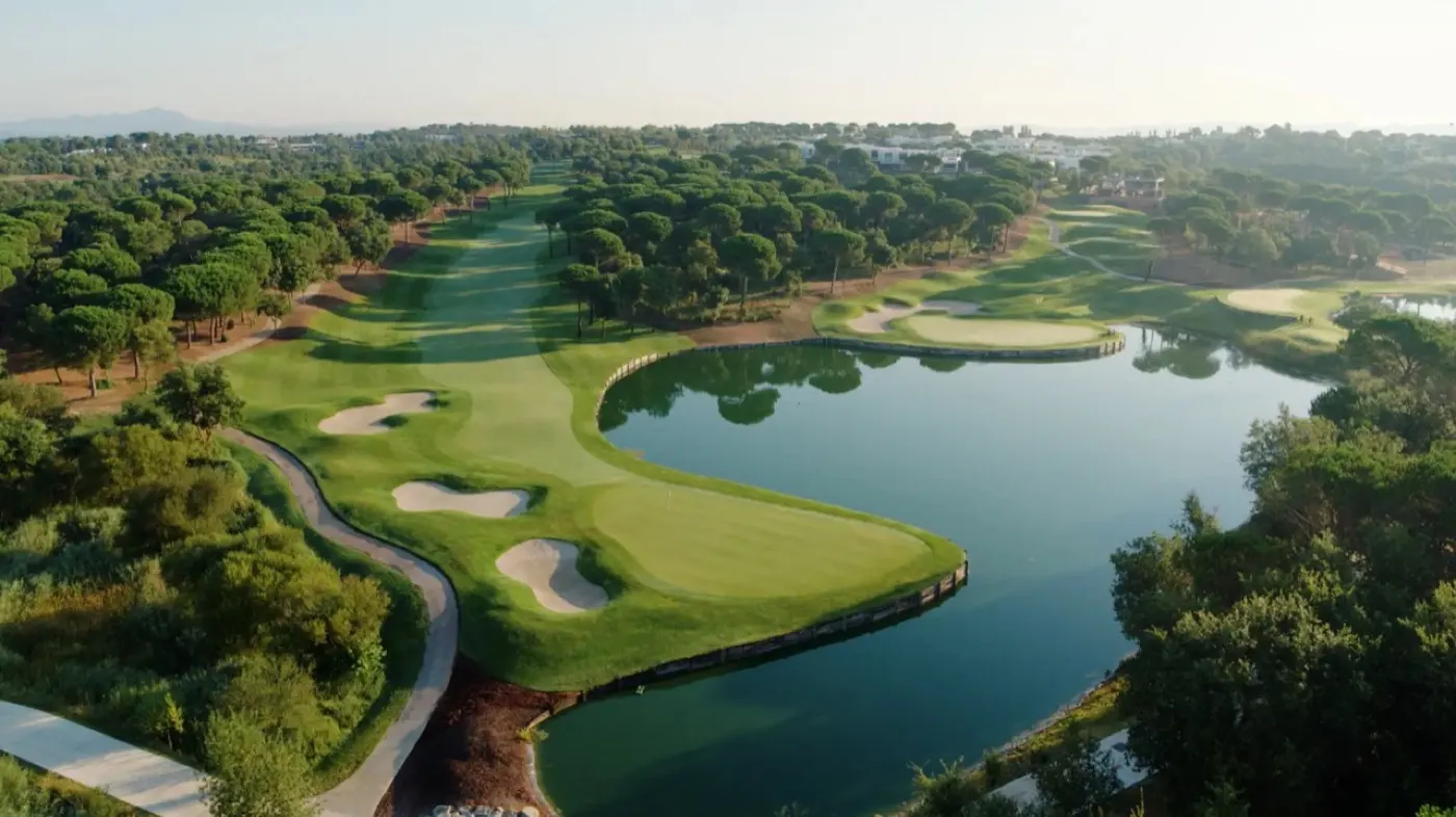 Vista aérea de Camiral, sede de la Ryder Cup 2031